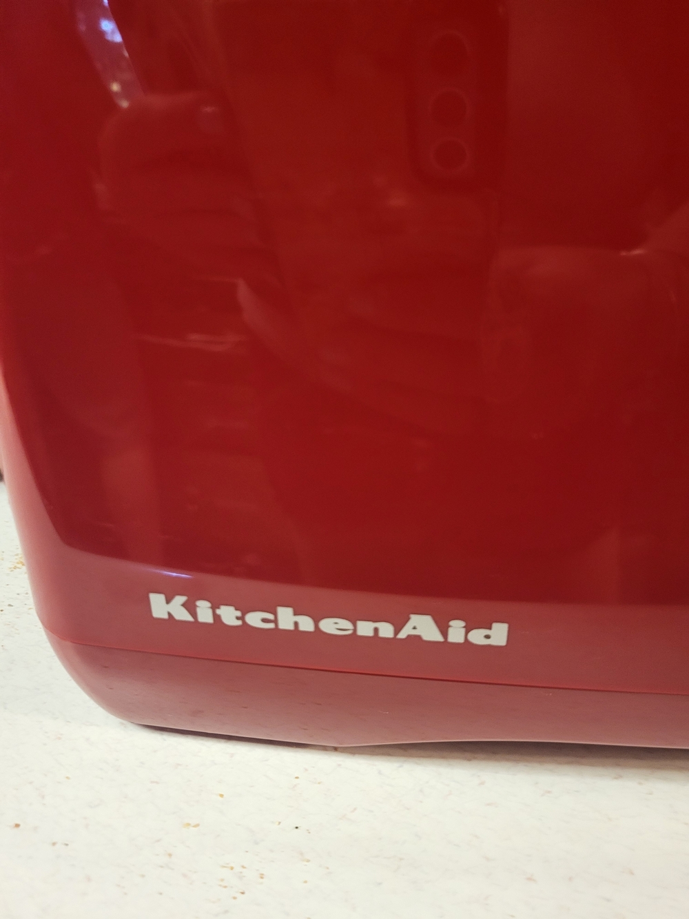 KitchenAid KTT570ER0 Red 4 Slice Long Slot Digital Toaster Works - Picture 3 of 8